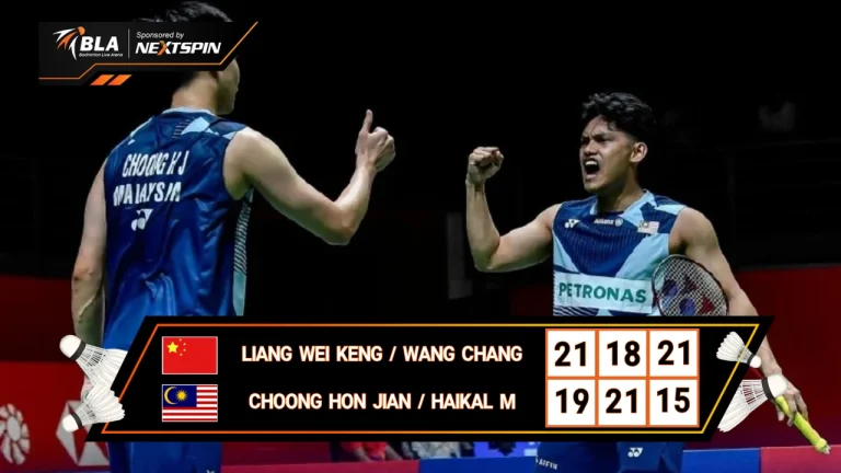 LIANG WEI KENG / WANG CHANG (CHN) VS CHOONG HON JIAN / HAIKAL M (MAS) |VICTOR DENMARK OPEN 2025 |R32